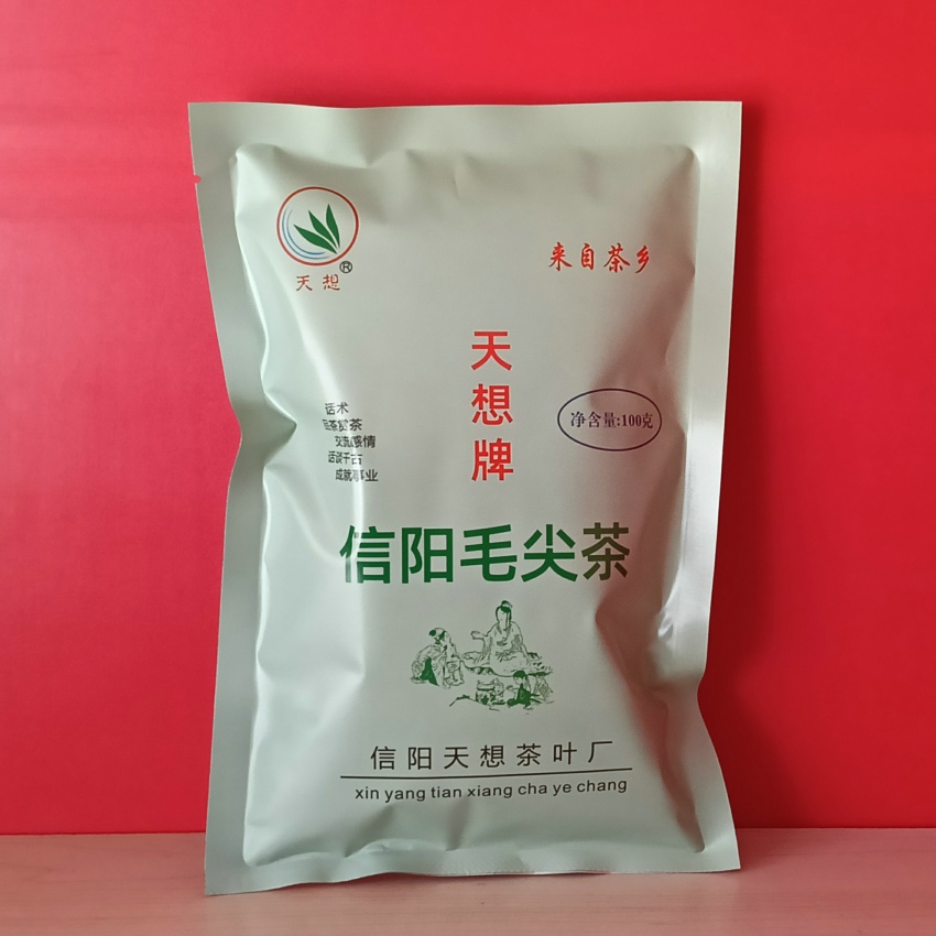 信阳毛尖茶-天想产品100克袋装