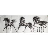 三俊图-曹凌云国画