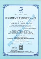 OHSAS18001职业健康安全管理体系