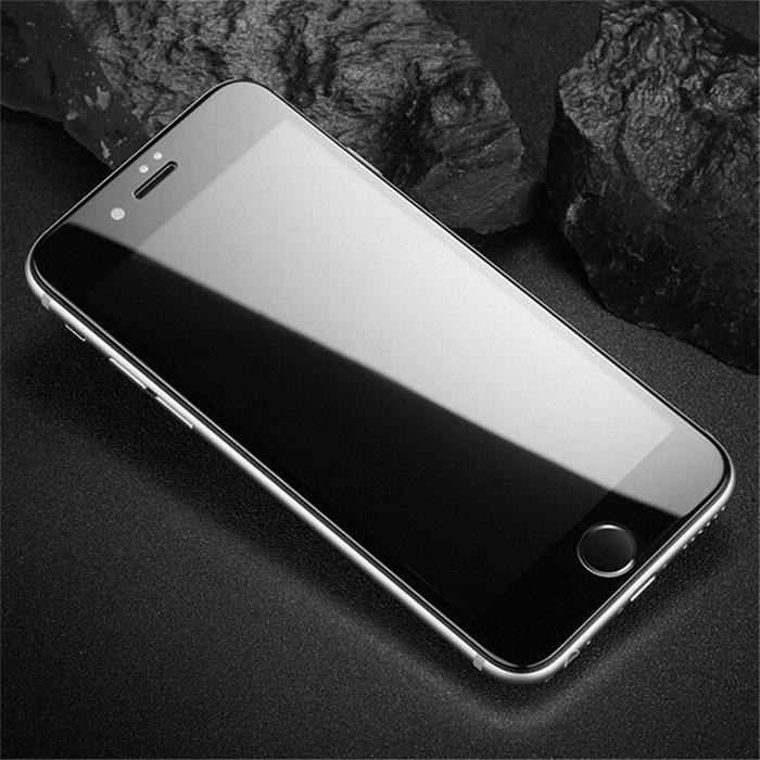 苹果iPhone7p/8p，5.5寸全屏大弧满屏冷雕带防尘网钢化膜 iPhone XR钢化膜 苹果 7p/8p，5.5寸 全屏膜 曲面全覆盖高清手机膜 玻璃防爆贴膜 耐用防划保护膜 9H硬度 圆边设计 适用于Apple (iPhone7p/8p，5.5寸) 