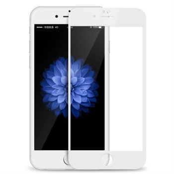 苹果6 Plus钢化膜全覆盖 iphone6 Plus手机贴膜 苹果6 Plus保护贴膜 防爆 防指纹 9H强硬度 (苹果6 Plus全屏二强丝印钢化膜)