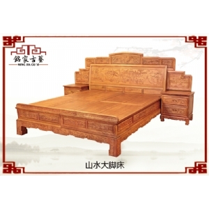 山水大脚床