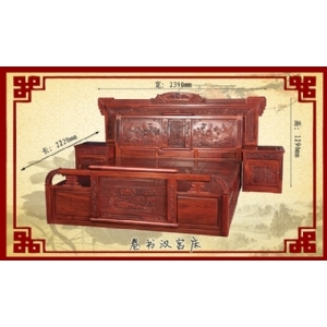 卷书汉宫床