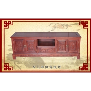 四门两抽电视柜