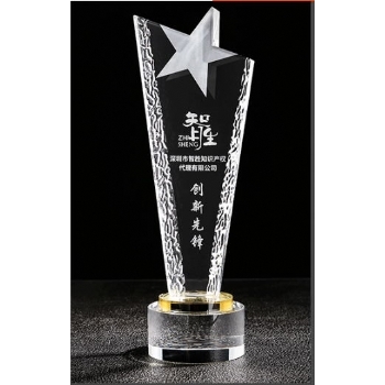 南京水晶獎杯-創新先鋒