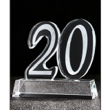 三明水晶獎杯-20周年慶