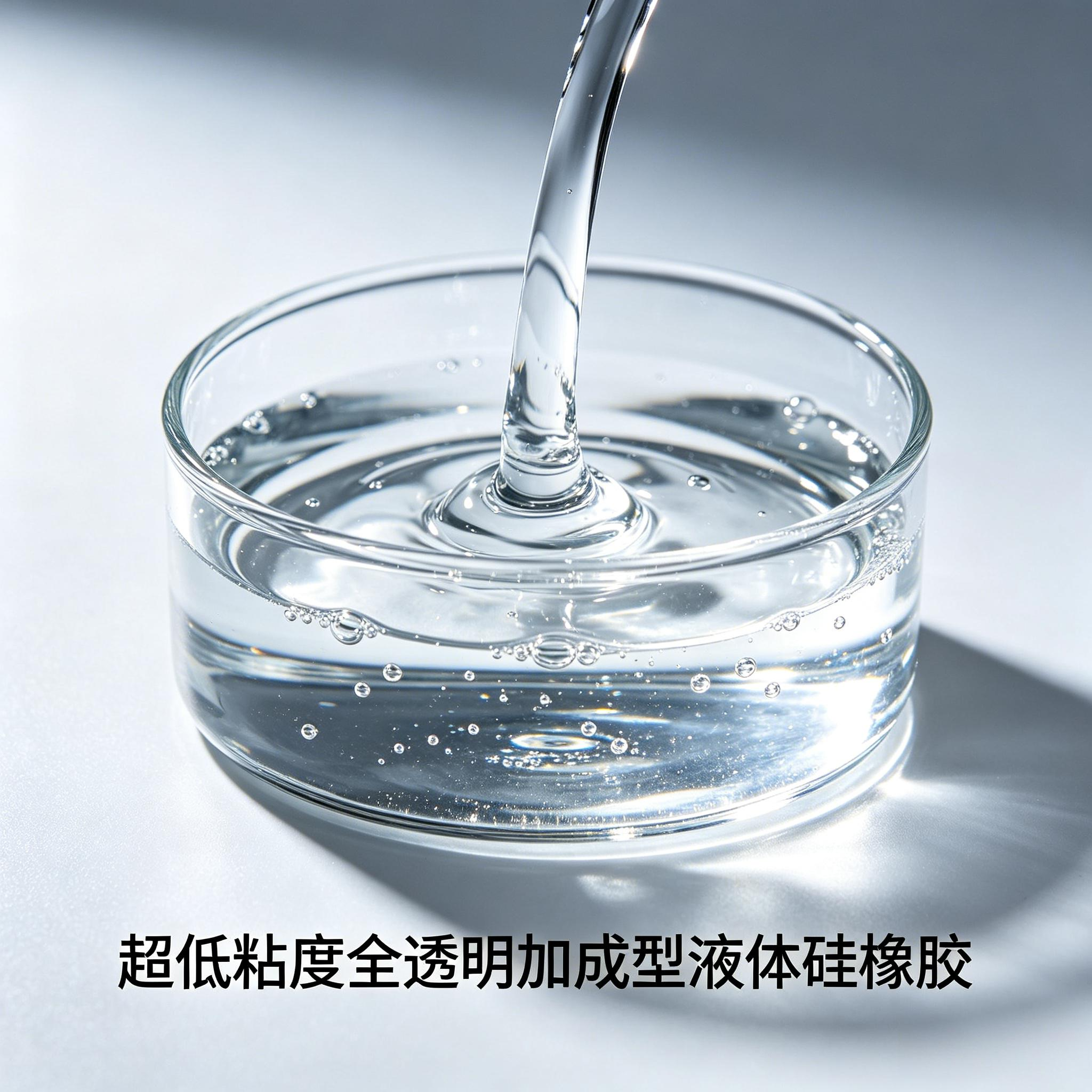 Ultra-low Viscosity Fully Transparent Addition-Cure Liquid Silicone Rubber