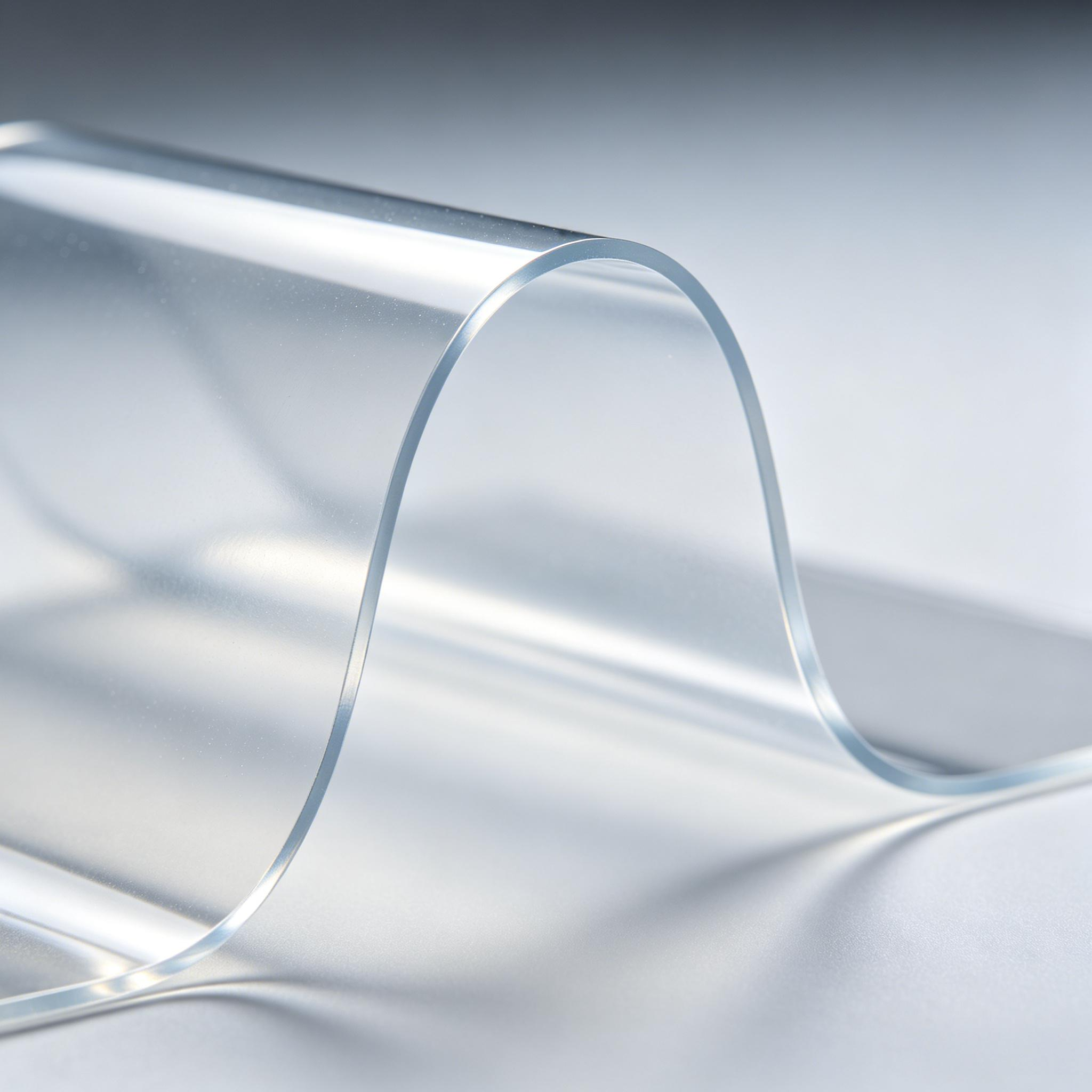 Fully Transparent Flexible Silicone Resin Precision Film