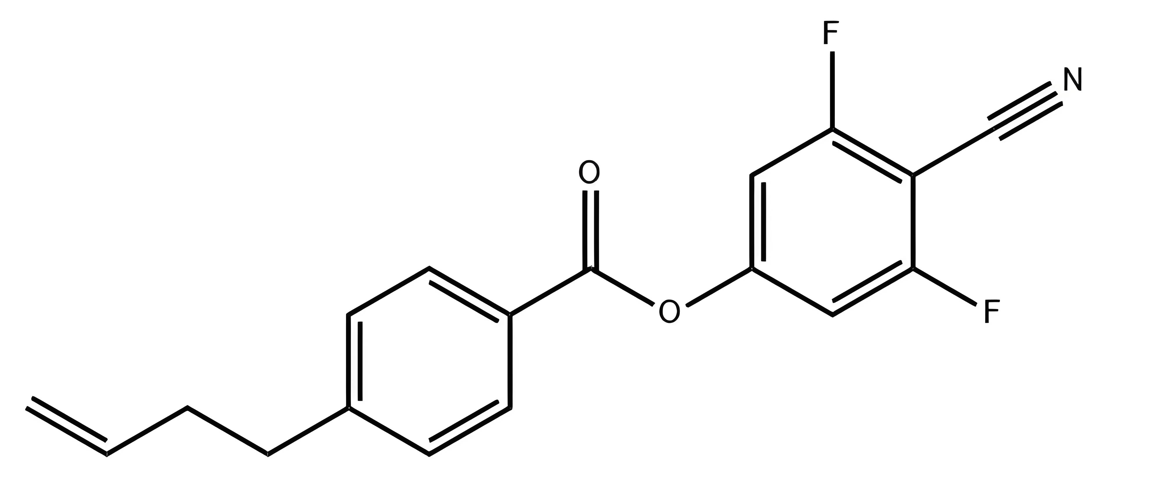 4-(3-Butenyl)benzoic acid 4-cyano-3,5-difluorophenyl ester