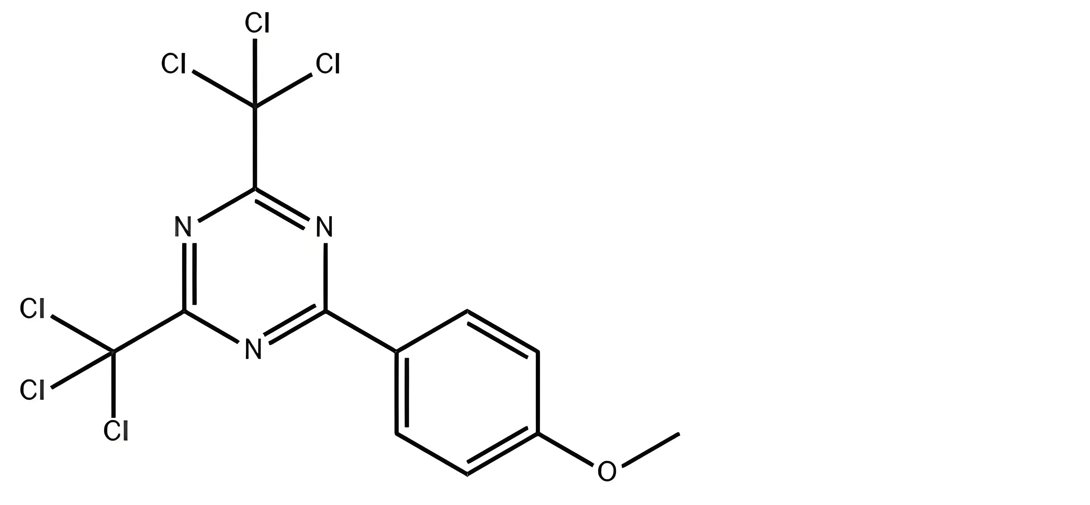 2-(4-Methoxyphenyl)-4,6-bis(trichloromethyl)-1,3,5-triazine