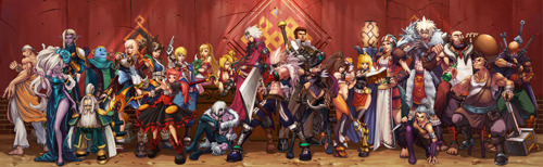 原画全家福精美水墨首度曝光